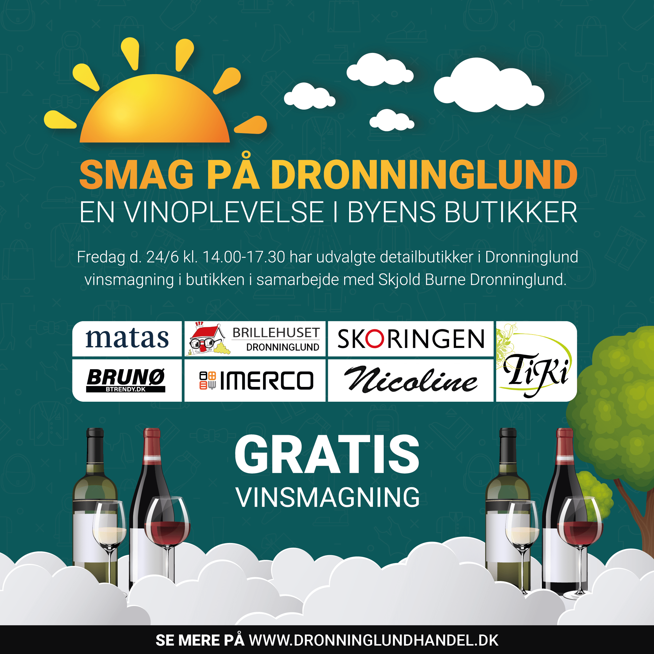 Dronninglund vinsmagning Post